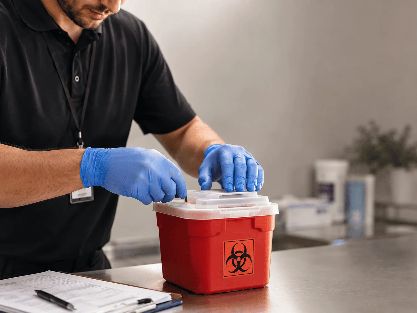 Why choose Sharps Waste Disposal in Evansdale, IA